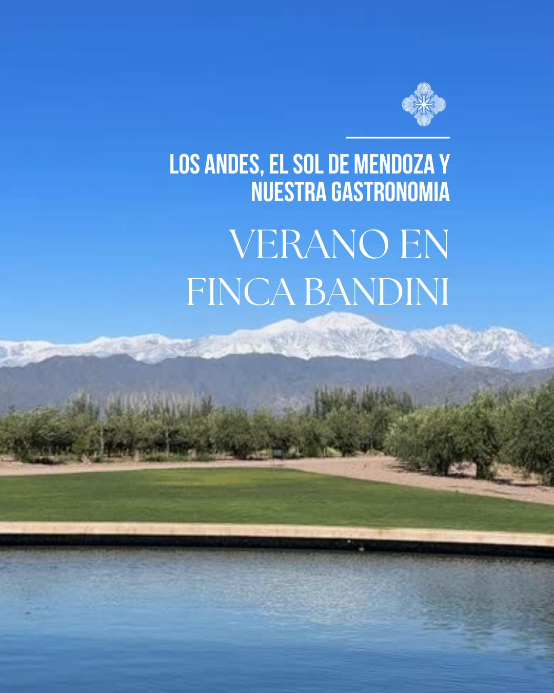 Verano entre viñedos Finca Bandini bodega Las Compuertas