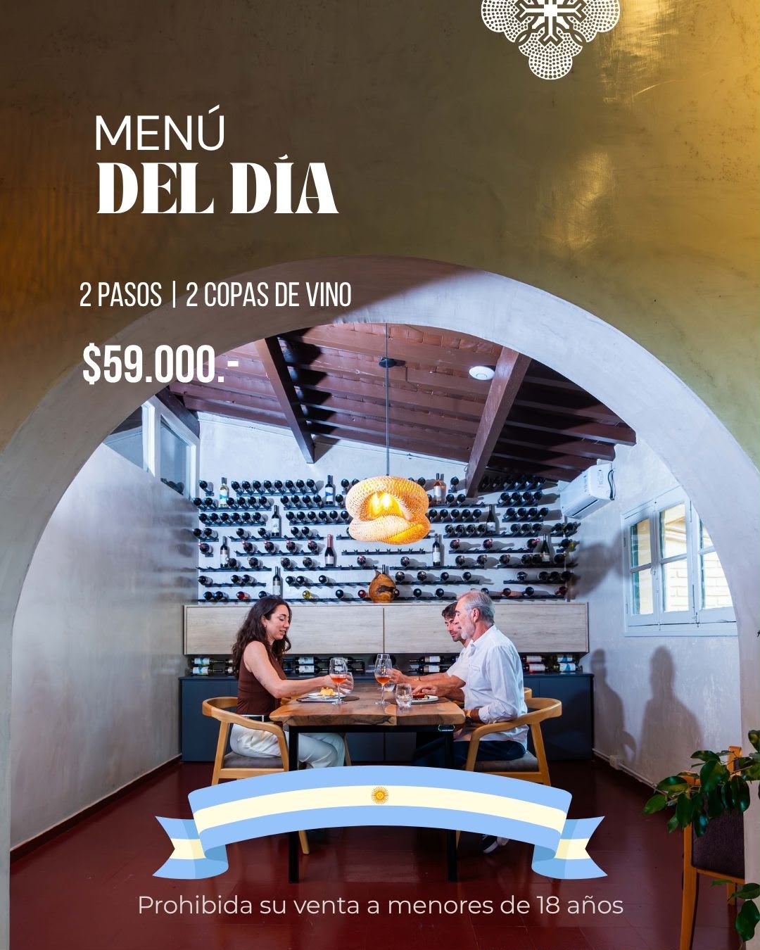 Almuerzo entre viñedos con vinos Bandini Día del Padre Mendoza